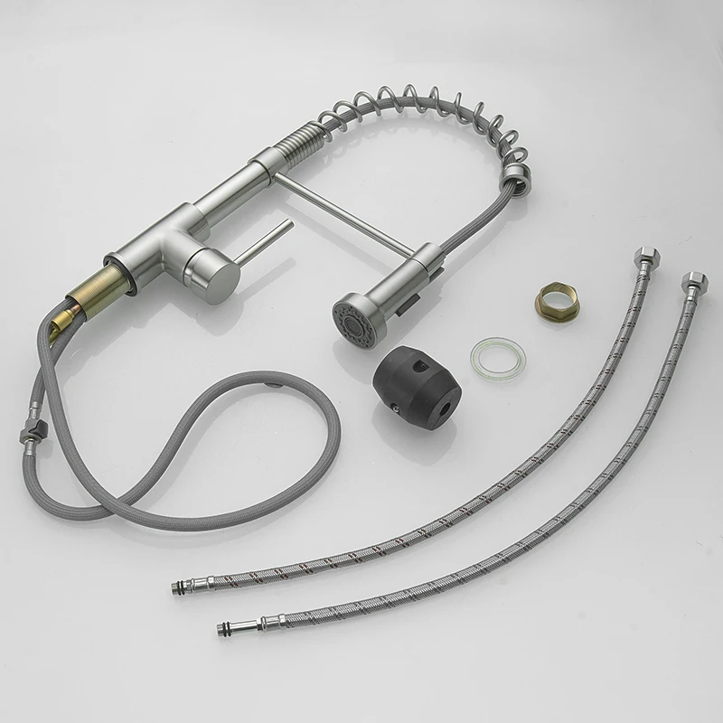 Кухонный Смеситель MOLI ML9119 выдвижной кран с поворотом на 360 ° для горячей и