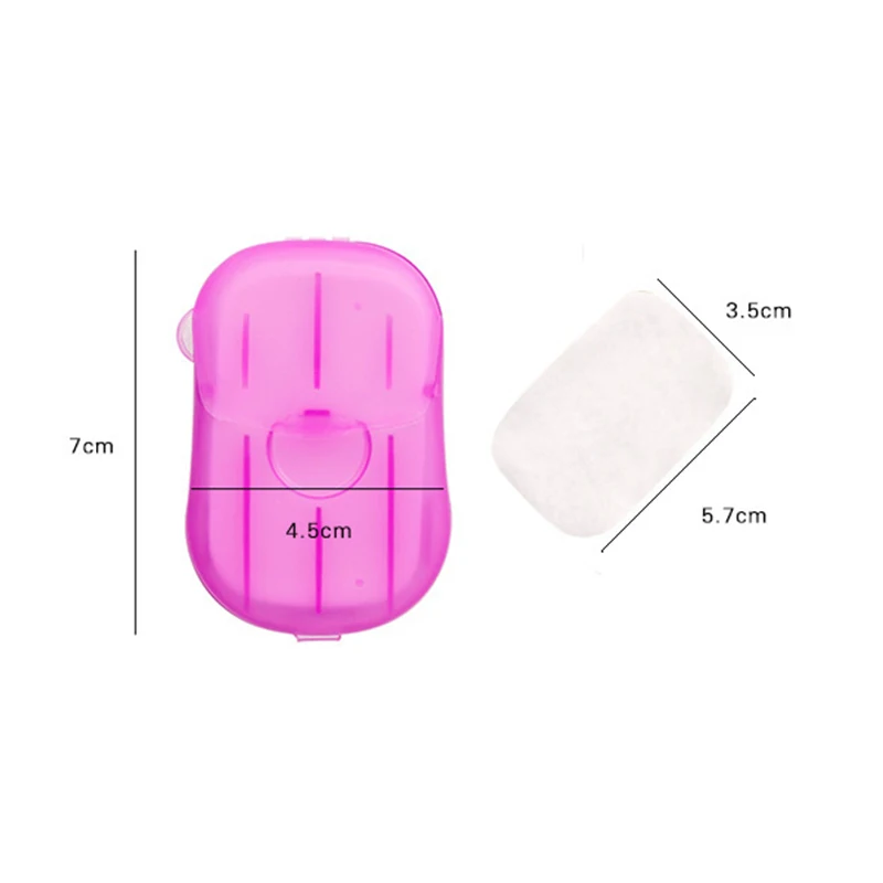 Easy Washing Hand Disinfecting Soap Paper Bath Flakes Mini Cleaning Travel Convenient Disposable Scented Slice Home | Дом и сад