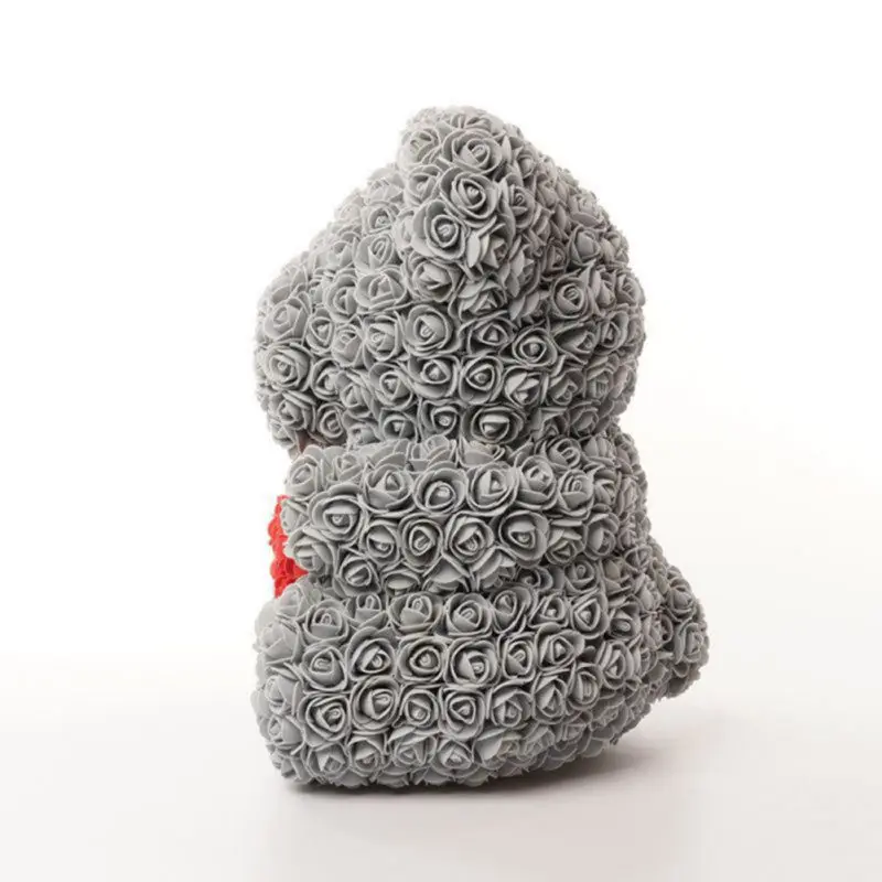 25 см красная Роза плюшевый мишка подарок на День святого Валентина для женщин