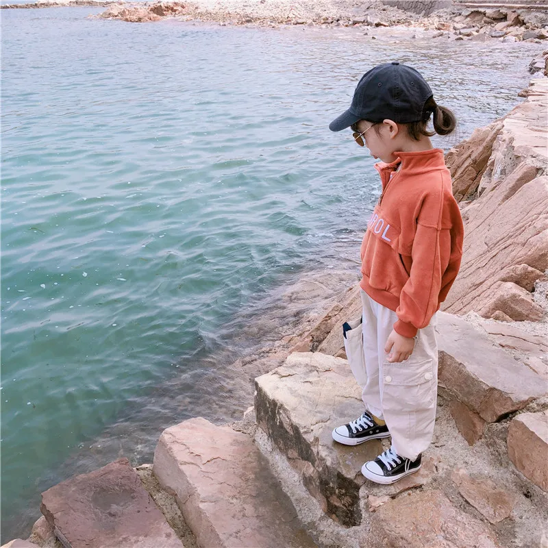 Осень 2019 Новое поступление Хлопковая универсальная толстовка на молнии с