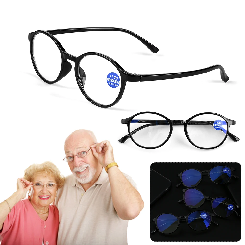 Классические очки для чтения унисекс против синего излучения пресбиопии