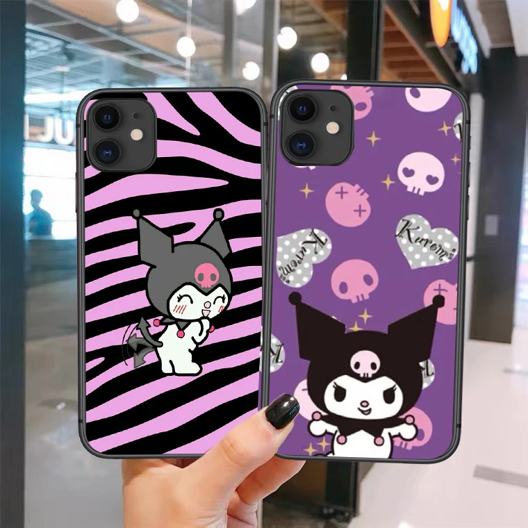 Kawaii koomi милый мультяшный ТПУ силиконовый чехол для телефона iPhone 11 12Pro Max 5 6 7 8Plus SE2020