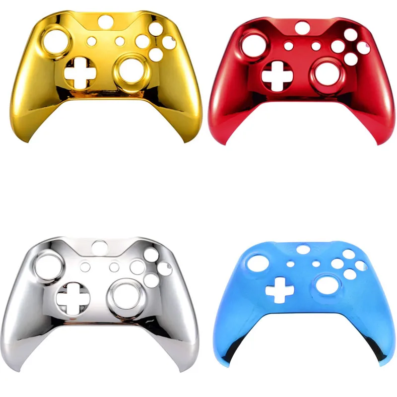 Хромированная передняя Крышка корпуса чехол Лицевая панель для Microsoft Xbox One S и X