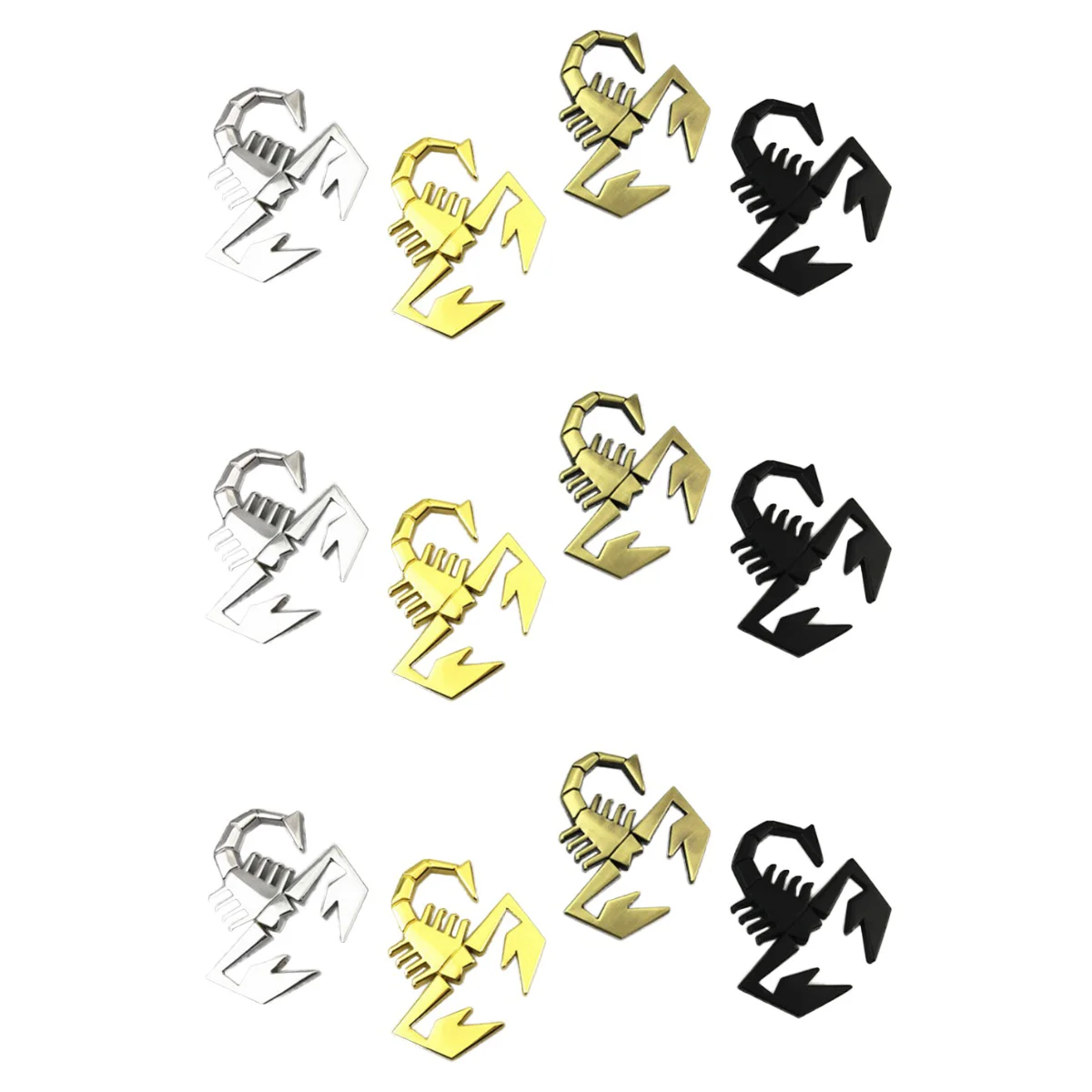 

12 шт., декоративные наклейки для автомобиля