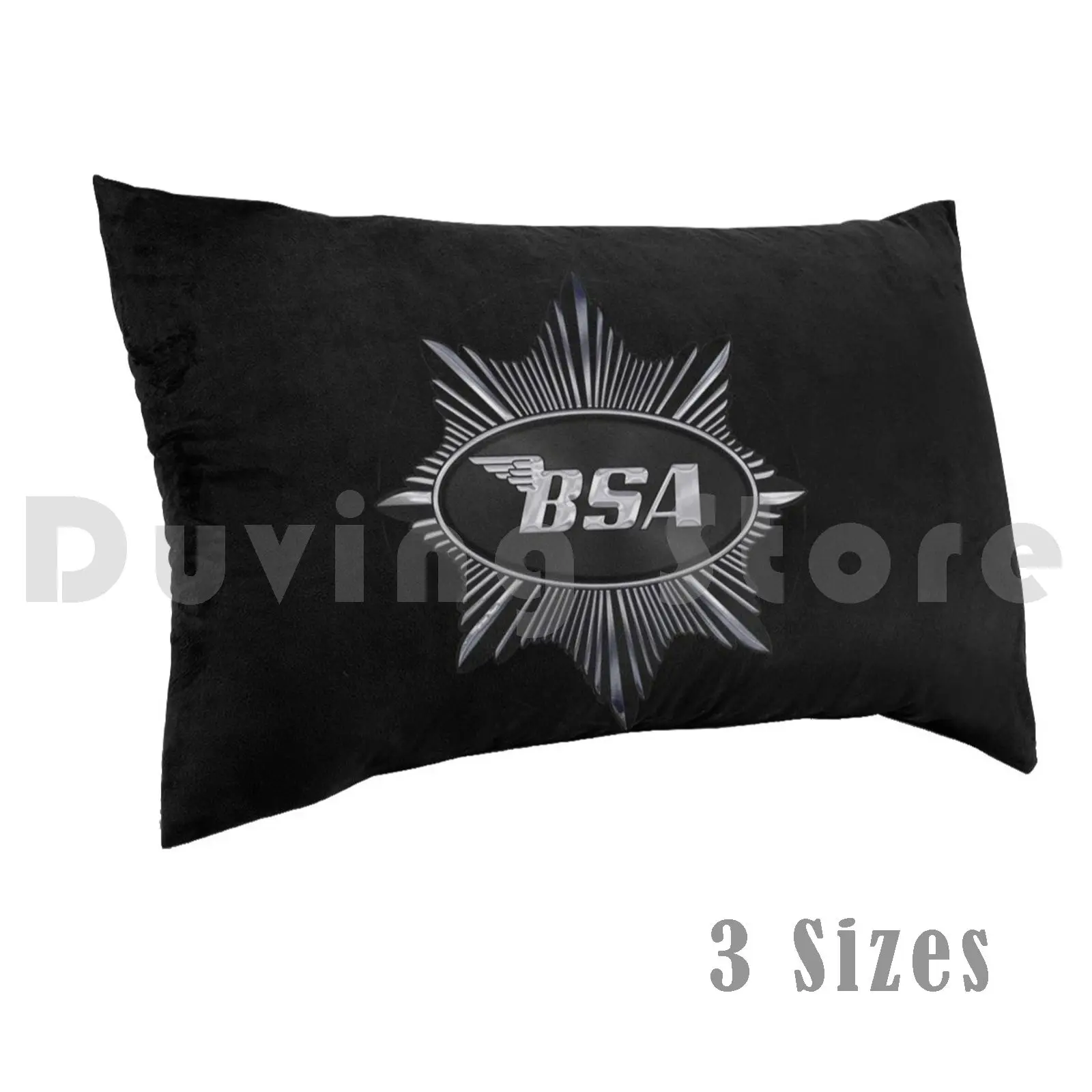 Vintage British Motorcycle Pillow Case DIY 50x75 Vintage Bike Club British Motorcycle Norton Sunbeam Matchless
