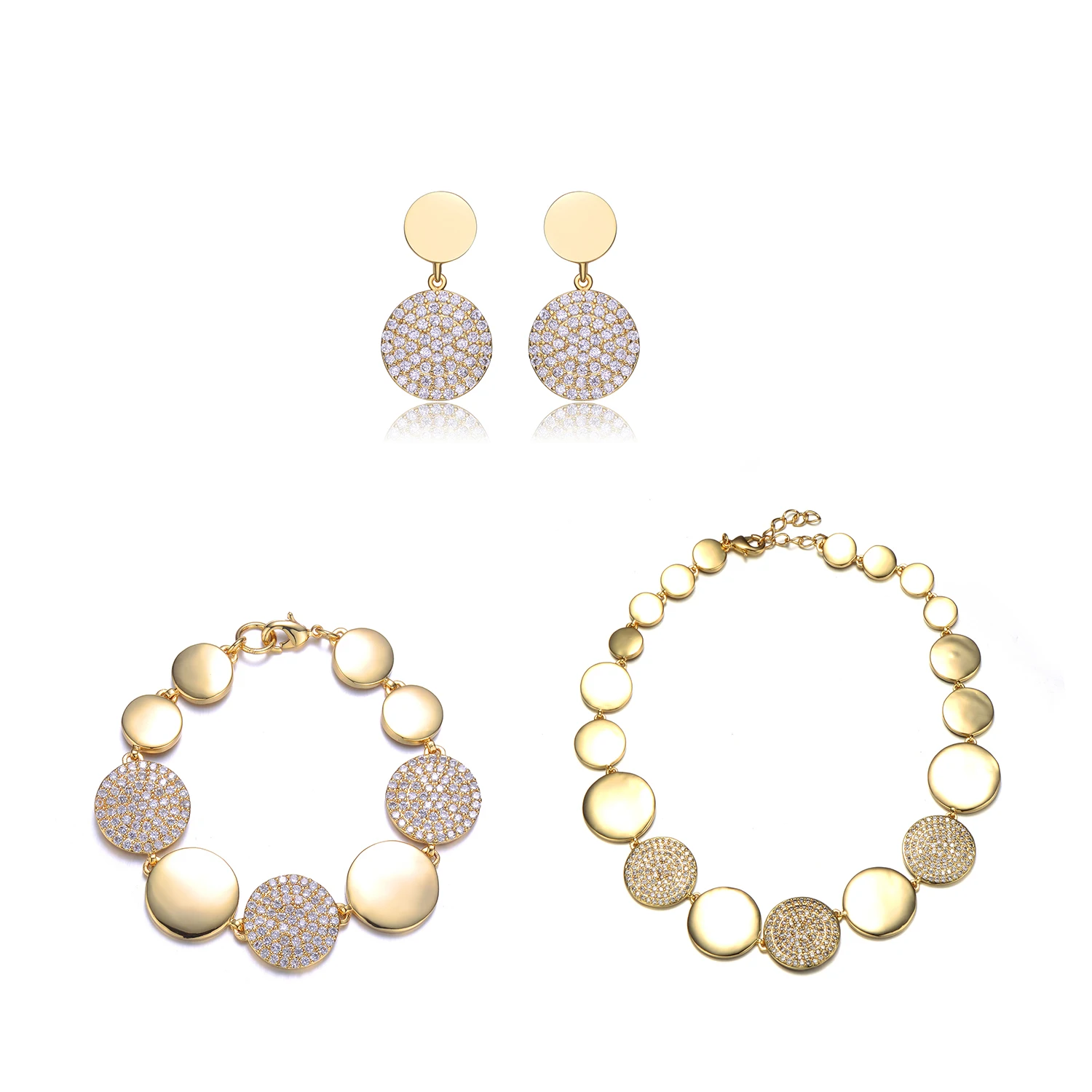 Лидер продаж 2019 модное ожерелье с подвеской хорошим цирконием|Ювелирные наборы| |