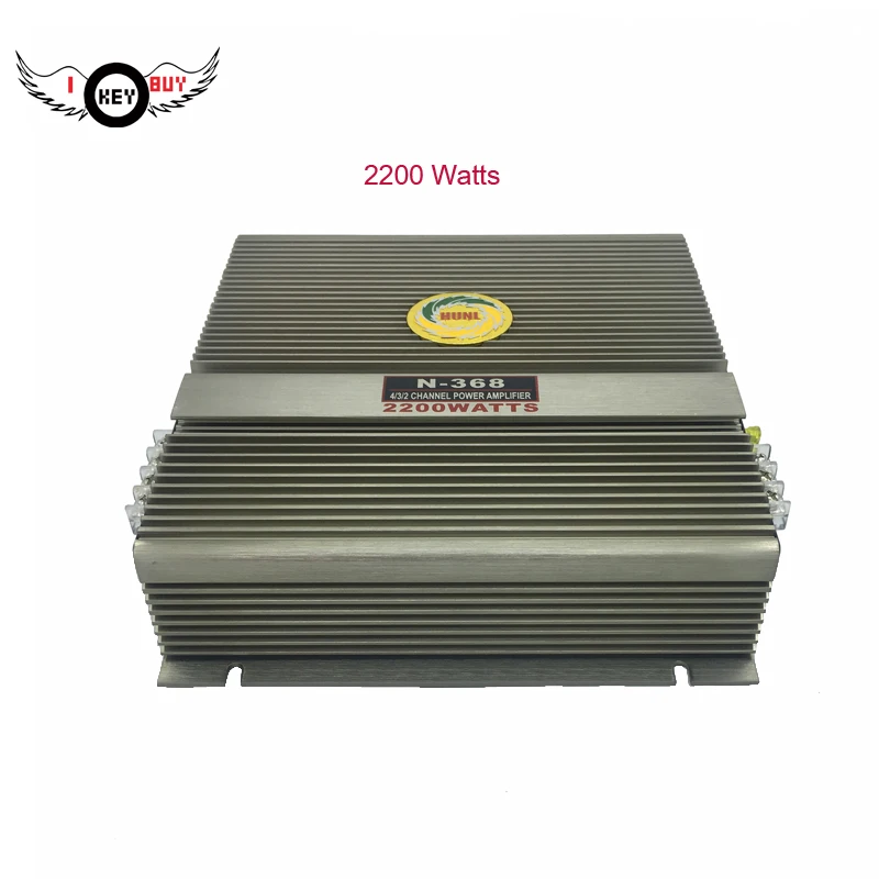 2 канальный автомобильный аудио усилитель высокой мощности 2200 Вт