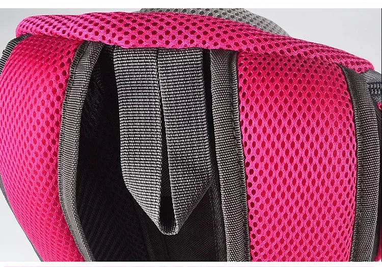 

Out Double Shoulder Portable Travel Backpack Outdoor Pet Dog Carrier Bag Pet Dog Front Bag Mesh Backpack Head Pet Supplies