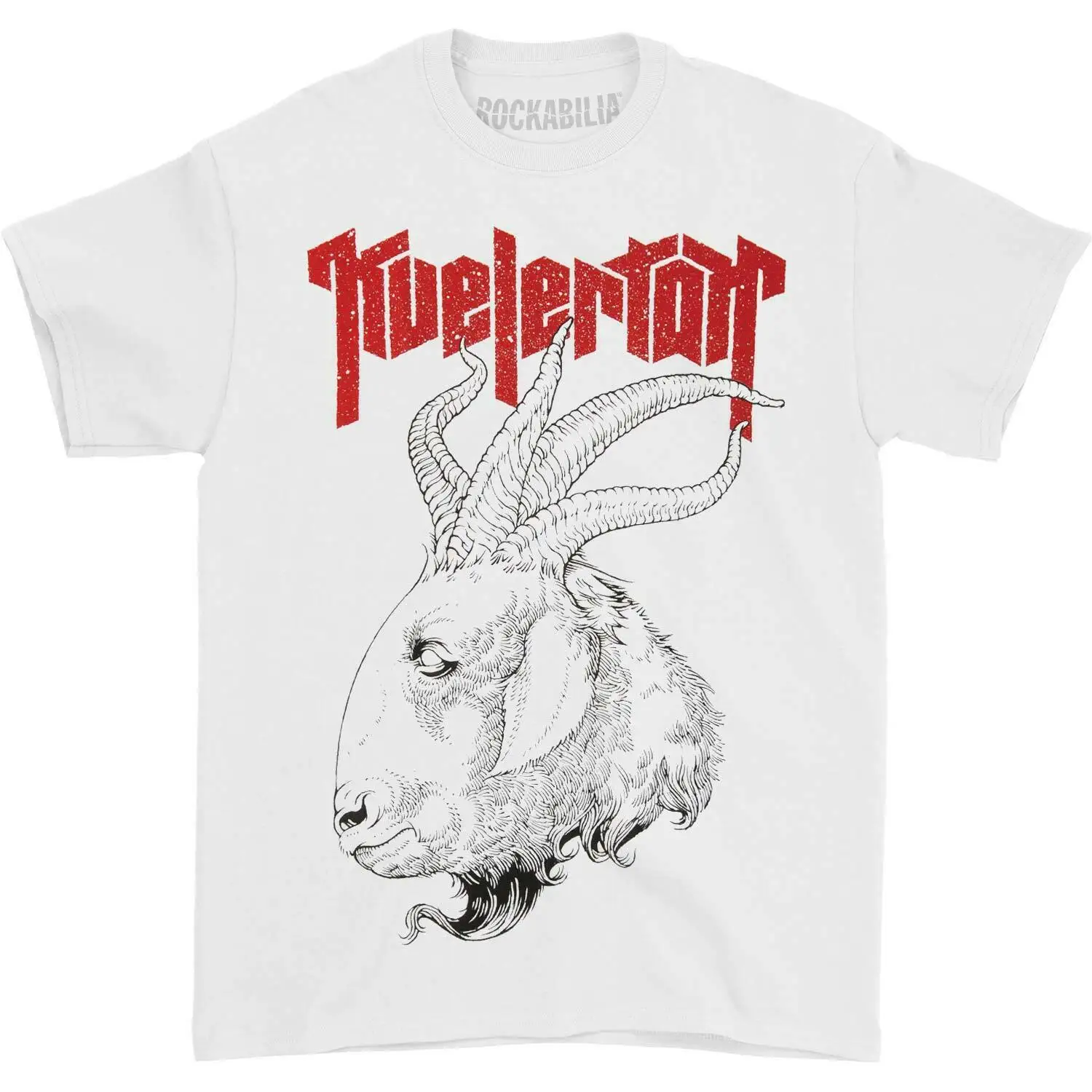 Мужская футболка Kvelertak Nekroskop Белая Летняя 2019|Мужские футболки| |