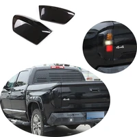 for toyota tundra 2014 2021 abs transparent grey car rear light frame taillight cover protective shell brake light accessories