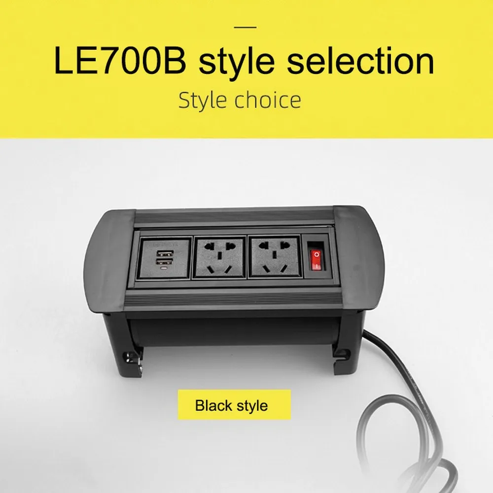 Универсальная настольная розетка скрытая HDMI мультимедийная высокой четкости