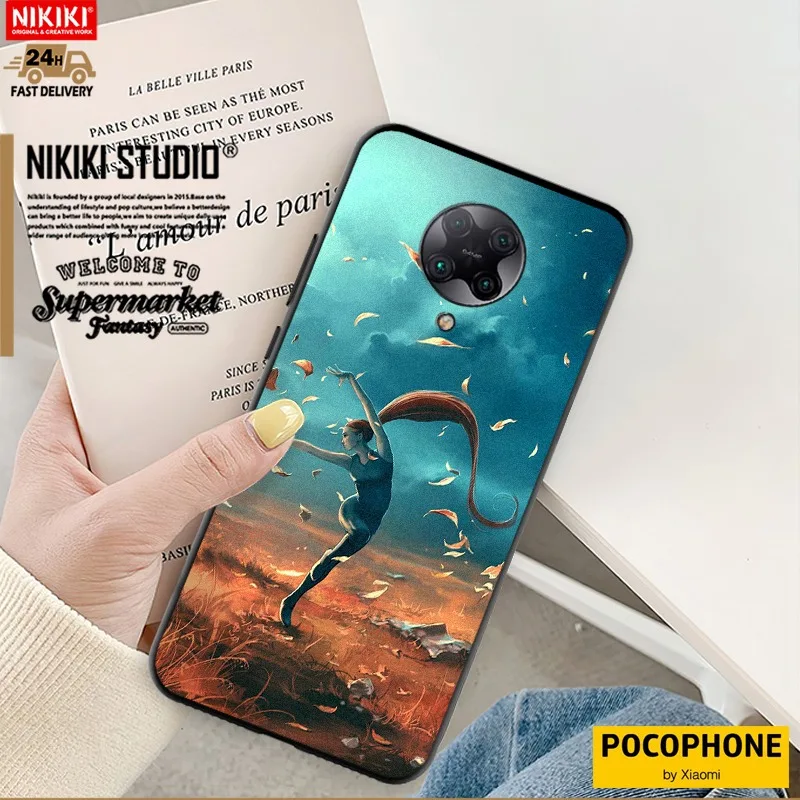 Мягкий чехол для redmi Poco X2 Pocophone F1 Black Shark 3 Pro 2 Helo F2 Fundas Coque Capa | Мобильные телефоны и