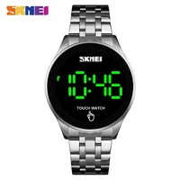 skmei top brand mens watch clock led touch screen man digital watches 30m waterproof male wristwatch relojes para hombre 1579