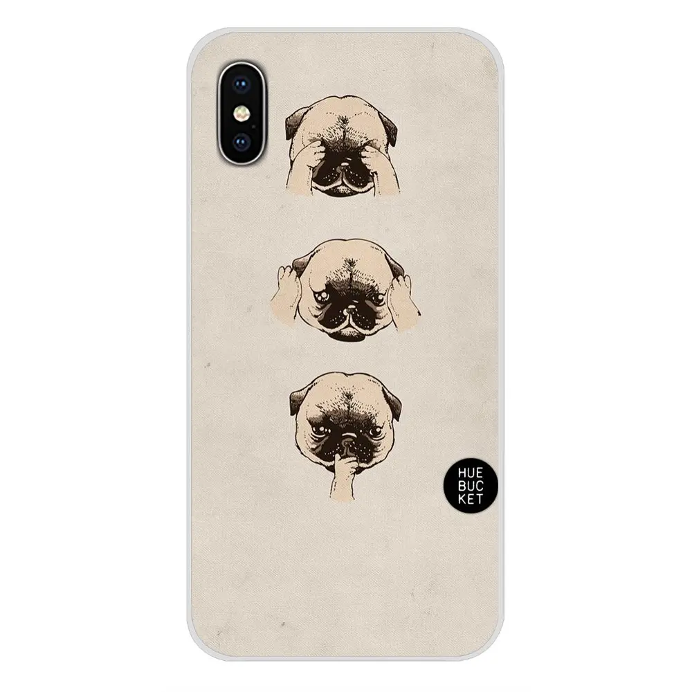 Вертикальный силиконовый чехол с французским бульдогом для Huawei G7 G8 P7 P8 P9 P10 P20 P30 Lite