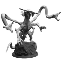 56mm resin model kits alien hunter dragon figure unpainted no color dw 019