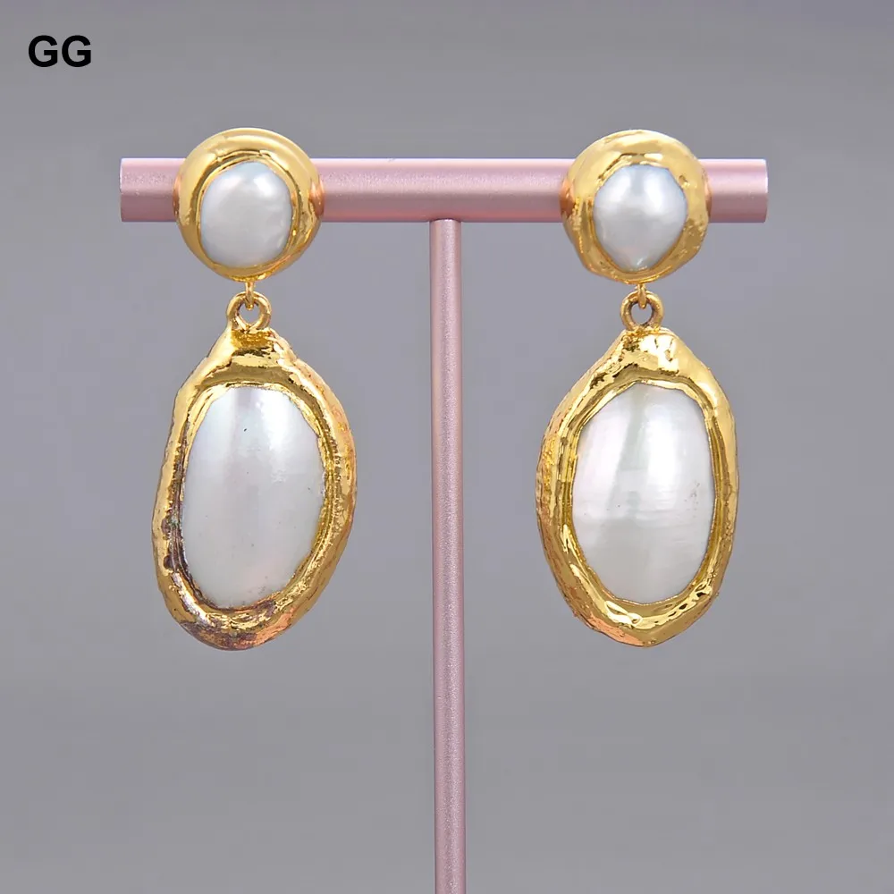 GG ювелирные изделия Культивированный Жемчуг белый морской раковины