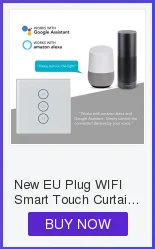Беспроводной 1/2/3/4 Gang США Смарт WI-FI настенный сенсорный выключатель Панель светильник RC домашней автоматизации Совместимость с Echo Alexa Google Home