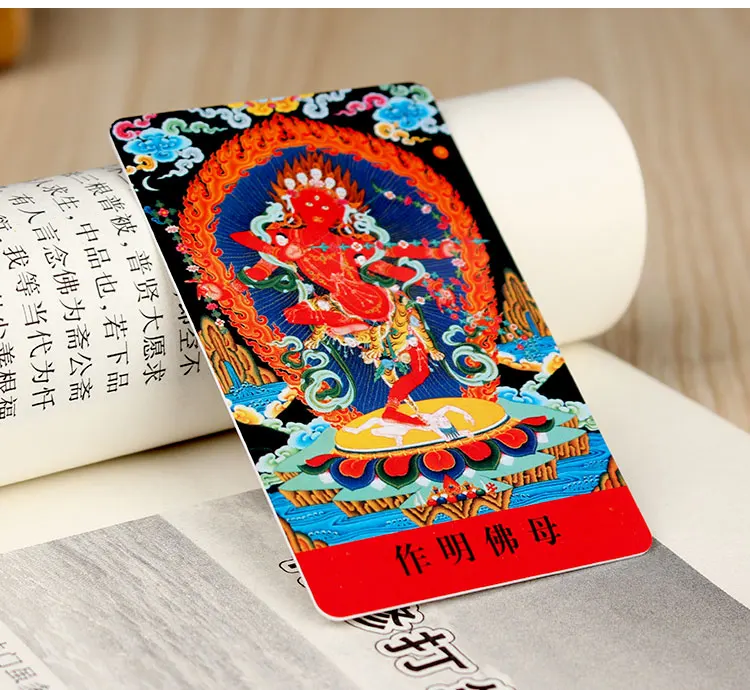 Тибетский буддизм курукулла статуя Будды Амулет карта Будды|Упаковка и стойки