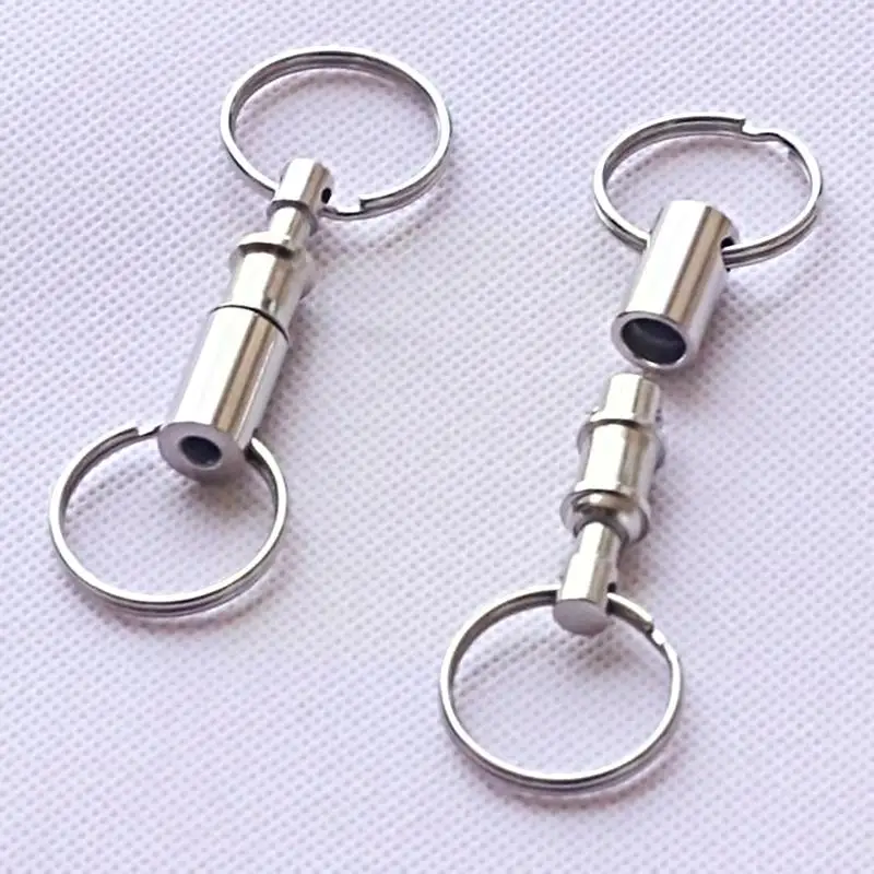 

Outdoor Camping Rock Climbing Chain Double Quick Ring Carabiner F4u2 Edc Fast Release Ring Anti Portable Release U8t0