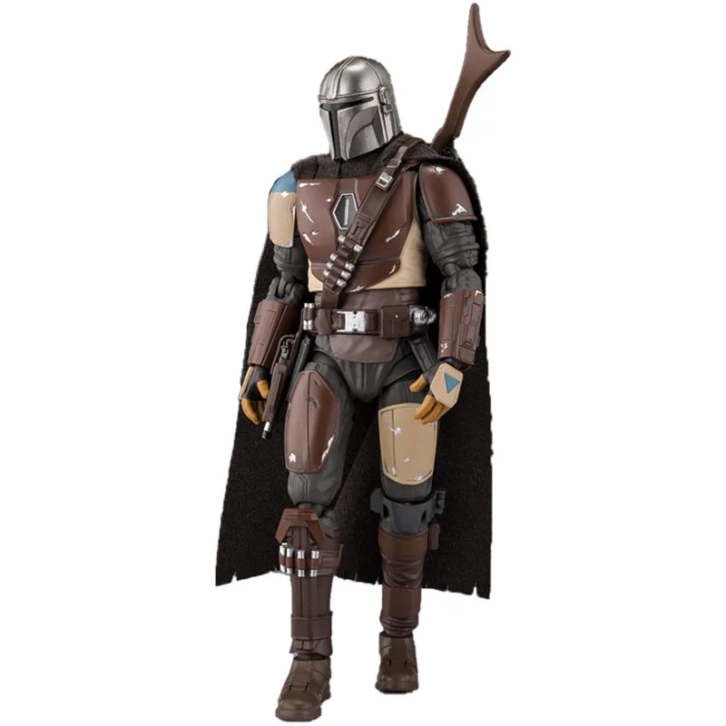 

BANDAI Star Wars The Mandalorian Yoda Baby Peluche Starwars 15cm S.H.Figuarts Action Figures PVC Doll Collection Model Kids Toys