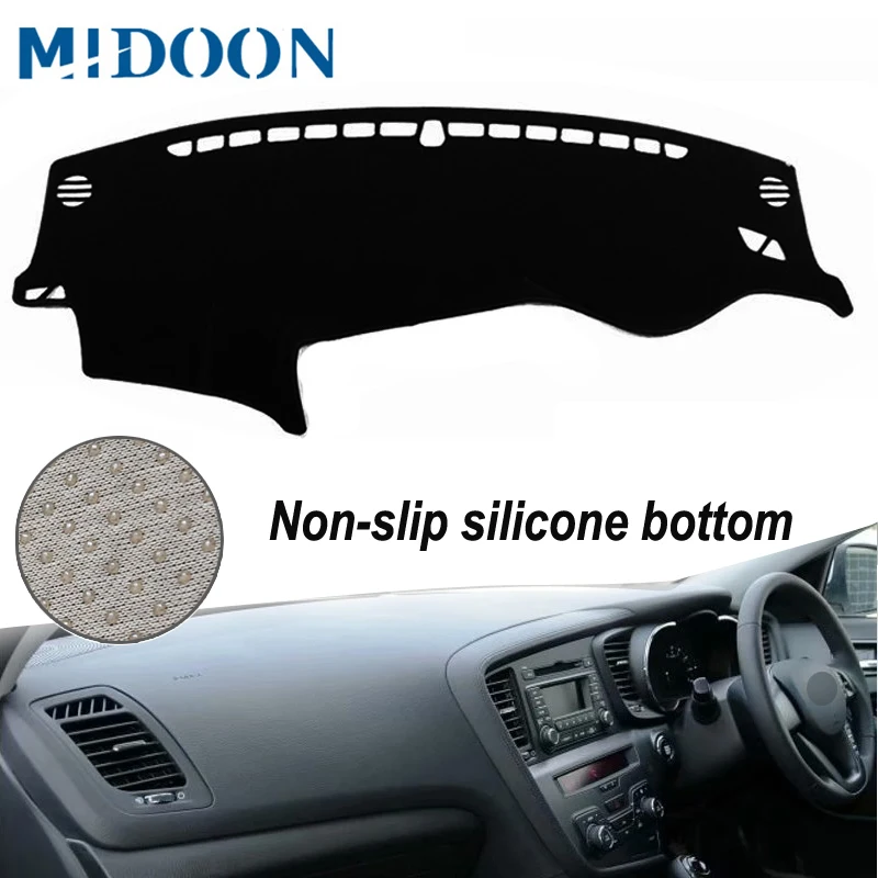 MIDOON для Kia Optima K5 2010 2011 2012 2013 2014 2015 Чехлы стайлинга автомобиля коврик приборной