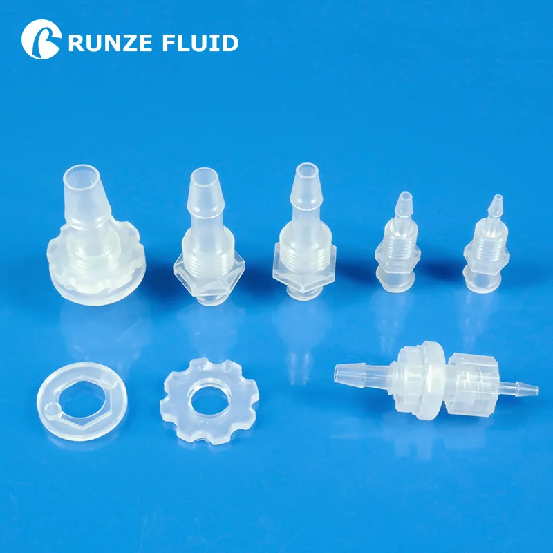 Внутренняя luer bulks резьба UNF 1/4 28 для штуцера шланга 3/32 дюйма PP 100/pk|Фитинги труб| |