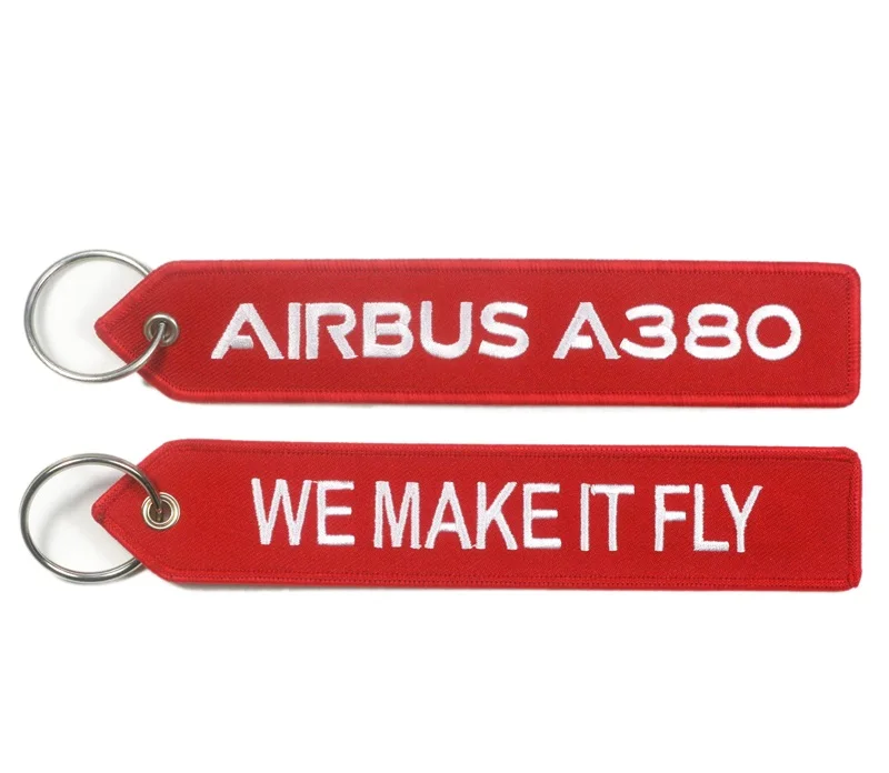 A380 style 2 Логотип Airbus A330 neo A350 A380 BELUGAXL вышивальная дорожная длинная багажная сумка бирка подарок для летного экипаж, пилот любитель авиации - Цвет: A380 style 2