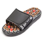 Mazefeng акупунктурные массажные тапочки; Сандалии для мужчин; Китайская Акупрессурная терапия; Медицинская вращающаяся Массажная обувь для ног; Унисекс