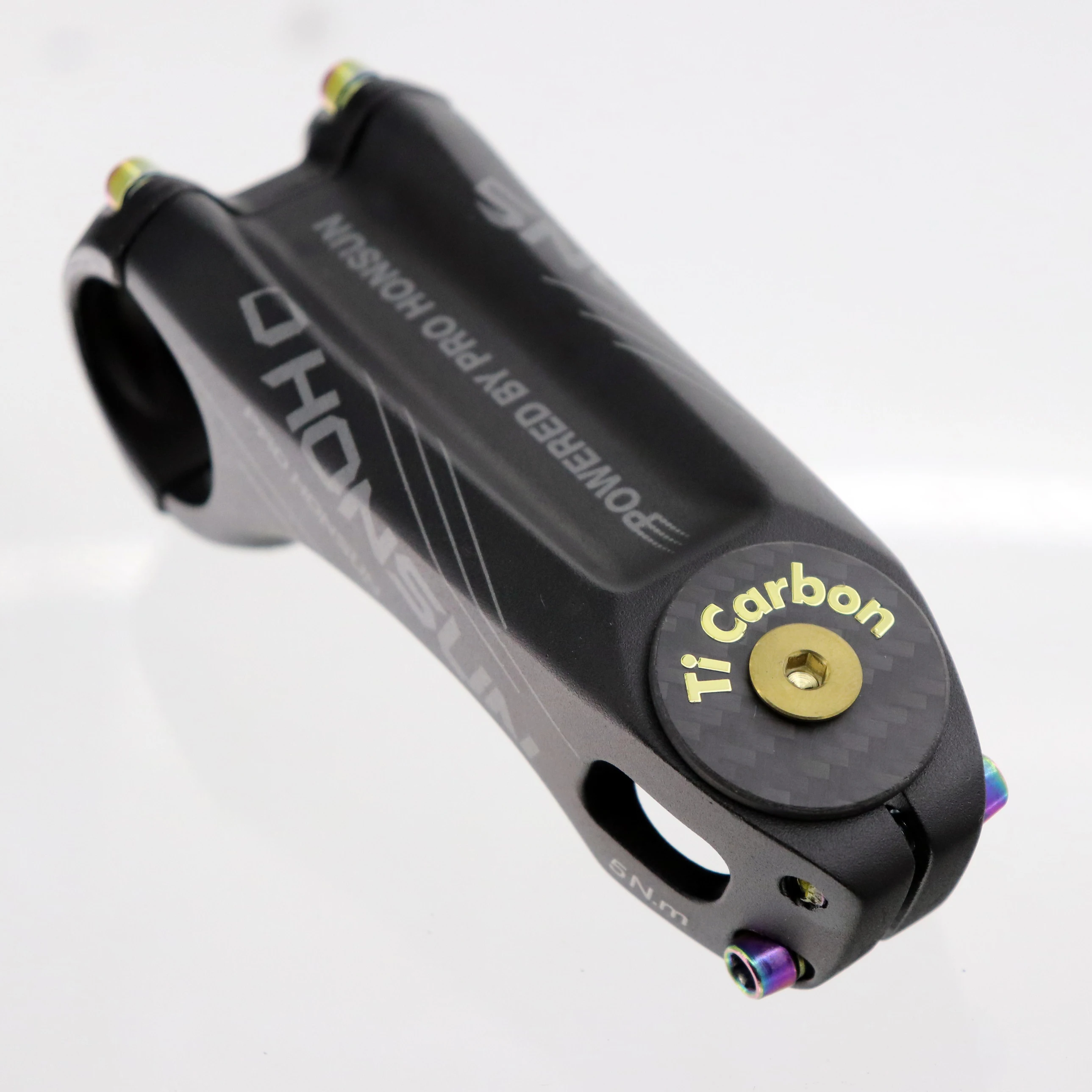 7g Carbon Bicycle Stem Headset Top Cap with Titanium Screw Cover bike stem cover | Спорт и развлечения