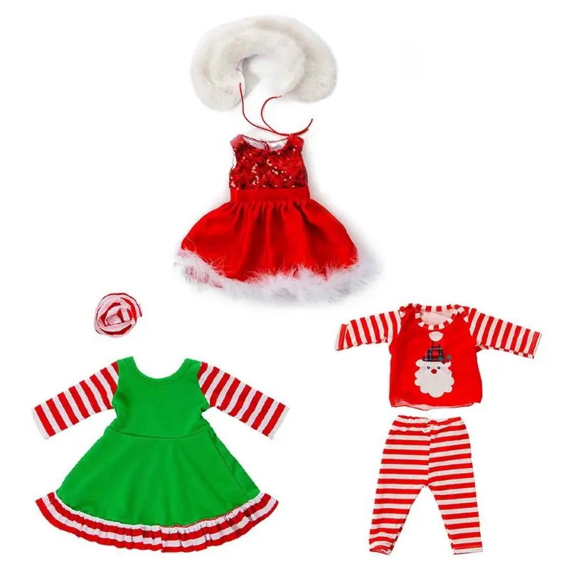 

Fashionable Christmas Series Clothes Suit for 18 Inches America Girl Doll 23GD