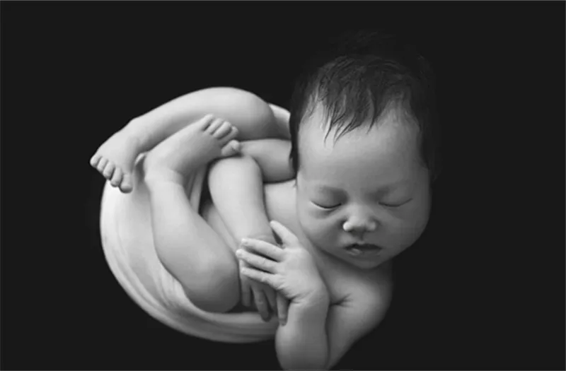 Студийный чехол-бини для новорожденных, Flling Baby, реквизит для фотосъемки, 50x50x20 см, кожаная водонепроницаемая сумка-бини для малышей, реквизит для съемки