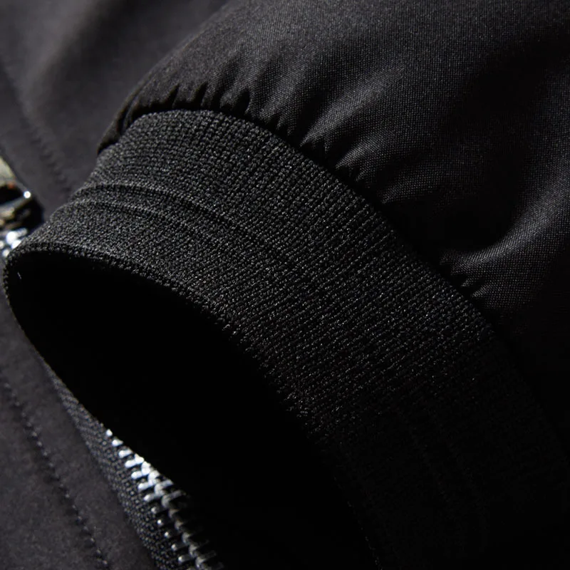 2019 весна новая мужская куртка на молнии Мужская Уличная Повседневная с длинным