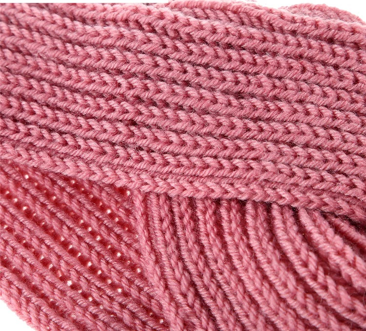 

2019 new fashion beanie women hat knitted bow hat Christmas day girl hair accessories headwear accessories