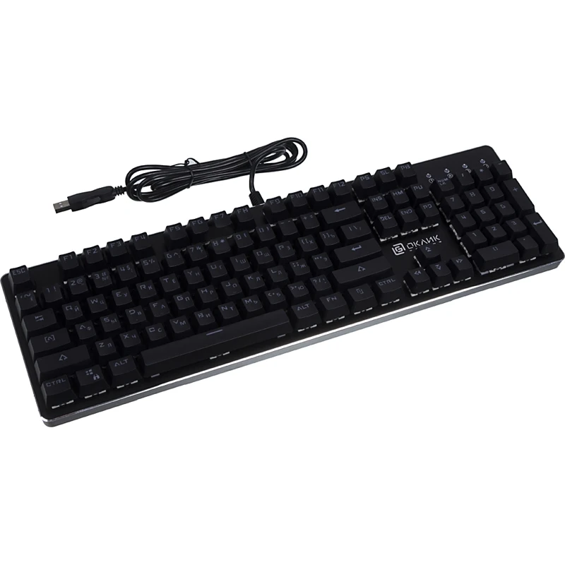 Клавиатура OKLICK 990G RAGE черный|Клавиатуры| |