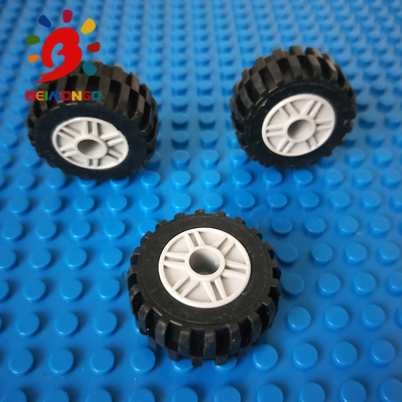 Бесплатная доставка! Строительные блоки BEIMONGO нормальная широкая шина MOC Φ 30 4x14 мм