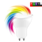 Умная Светодиодная лампа GU 10, 8 Вт, волшебная лампа RGB RGBW RGBWW, прожектор 110 В, 220 В, функция памяти, ИК-пульт дистанционного управления, украшение для помещений