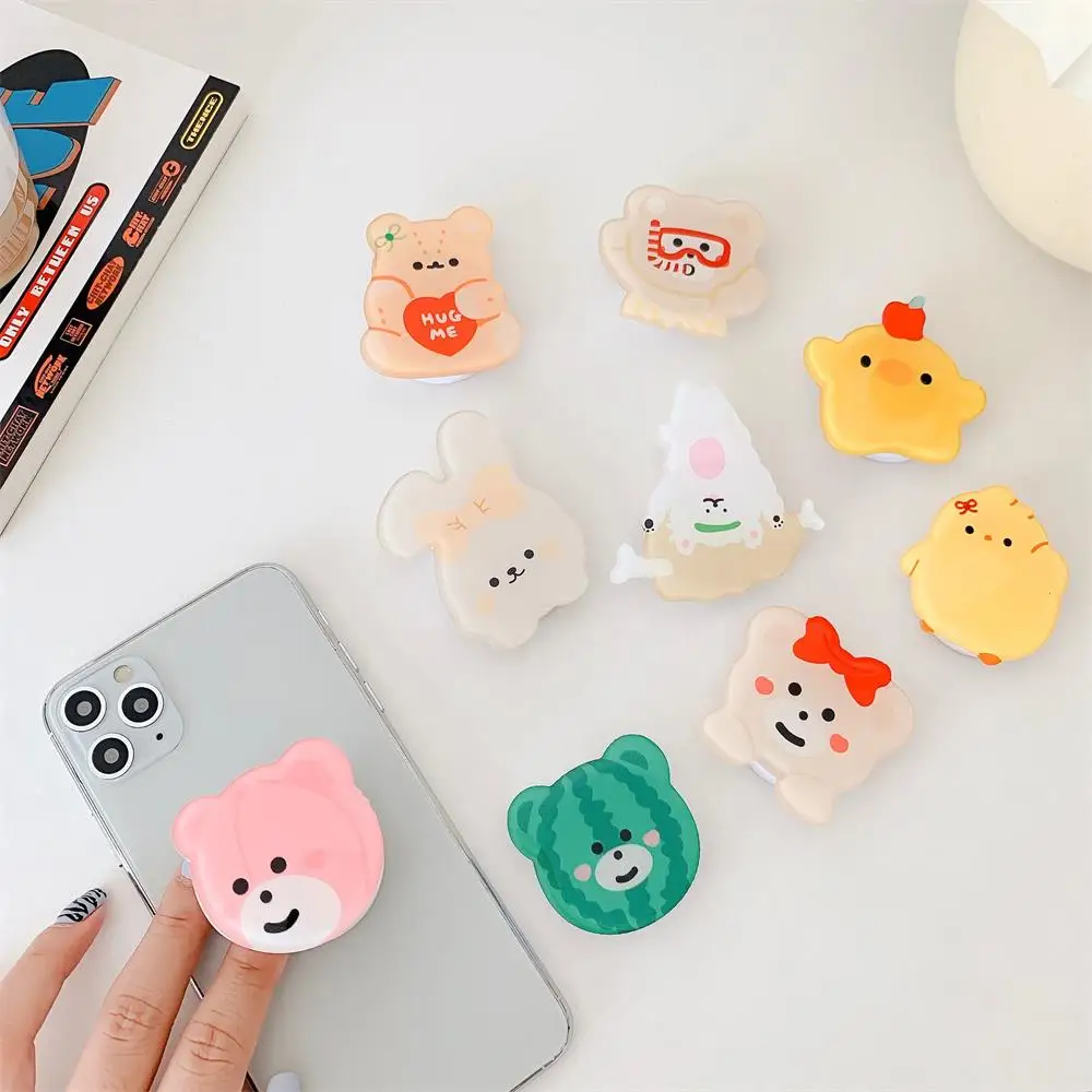 

Cute Animal Folding Phone Holder Stand For iPhone Xiaomi Support Telephone Bear Mobilephones Bracket Finger Grip Tok