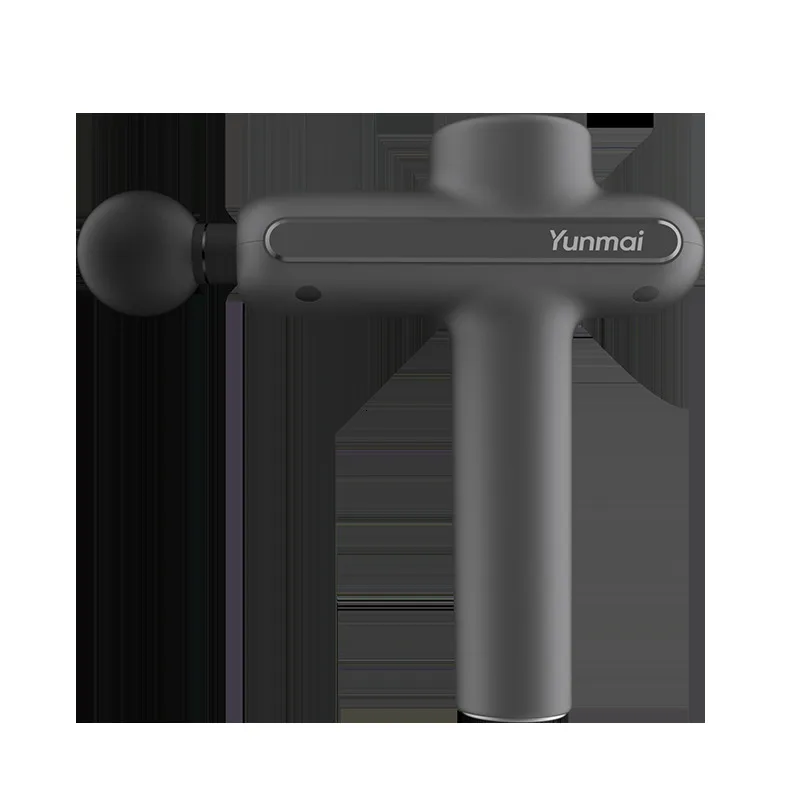Темно-серый Xiaomi Yunmai Массажная фасция пистолет Pro Basic Li-on перезаряжаемый 3 файла регулировка для мужчин t Xiomi Массажная фасция для мужчин женщин Поезд Спорт - Цвет: Темно-серый