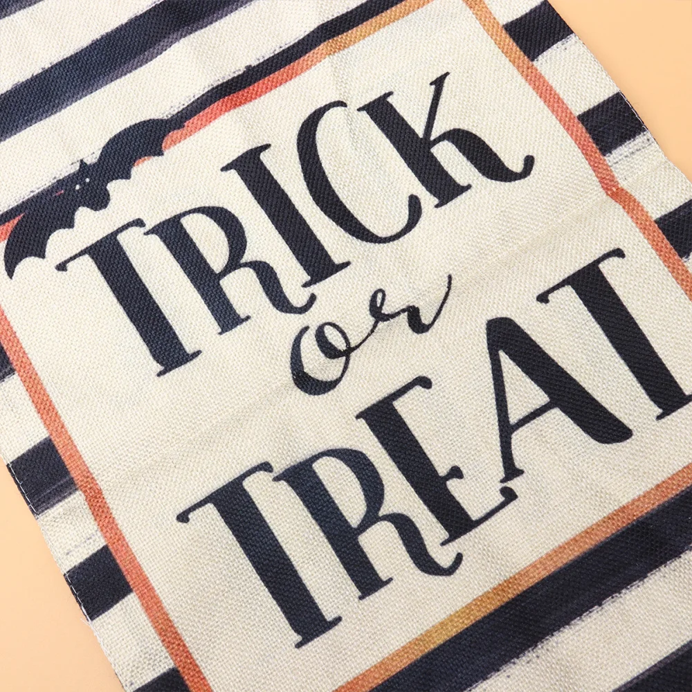 

1Pc Unique Garden Flag Linen Decorative House Banner Flag Duplex Printing Flag for Home Garden Yard