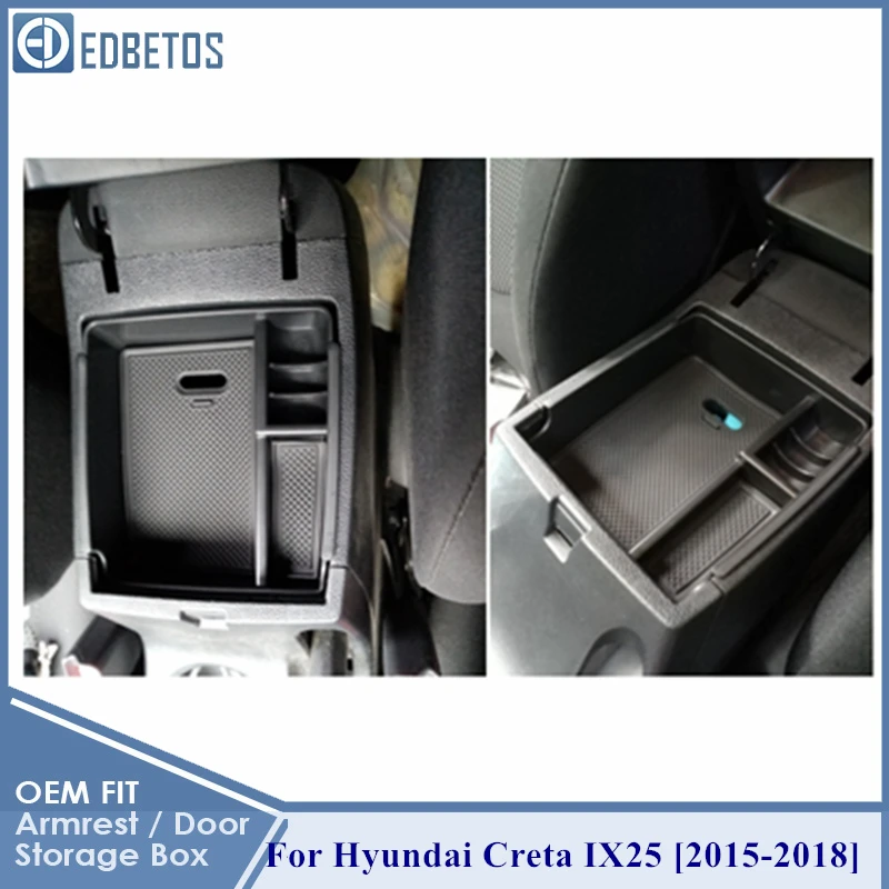 Подлокотник коробка для хранения Hyundai IX25 Creta центральная консоль Органайзер