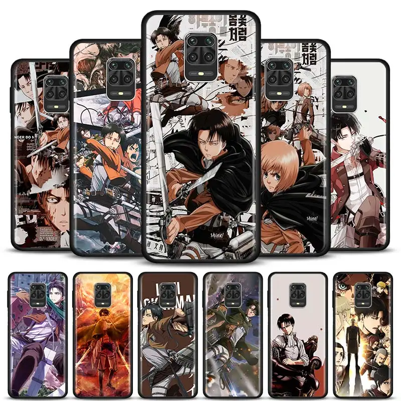 

Anime Attack On Titan Silicone Phone Case For Xiaomi Redmi Note 9S 9 9A 9C 9i 8T 8 Pro 8A 7 7A 6 6A K20 K30 Back Cover Coque