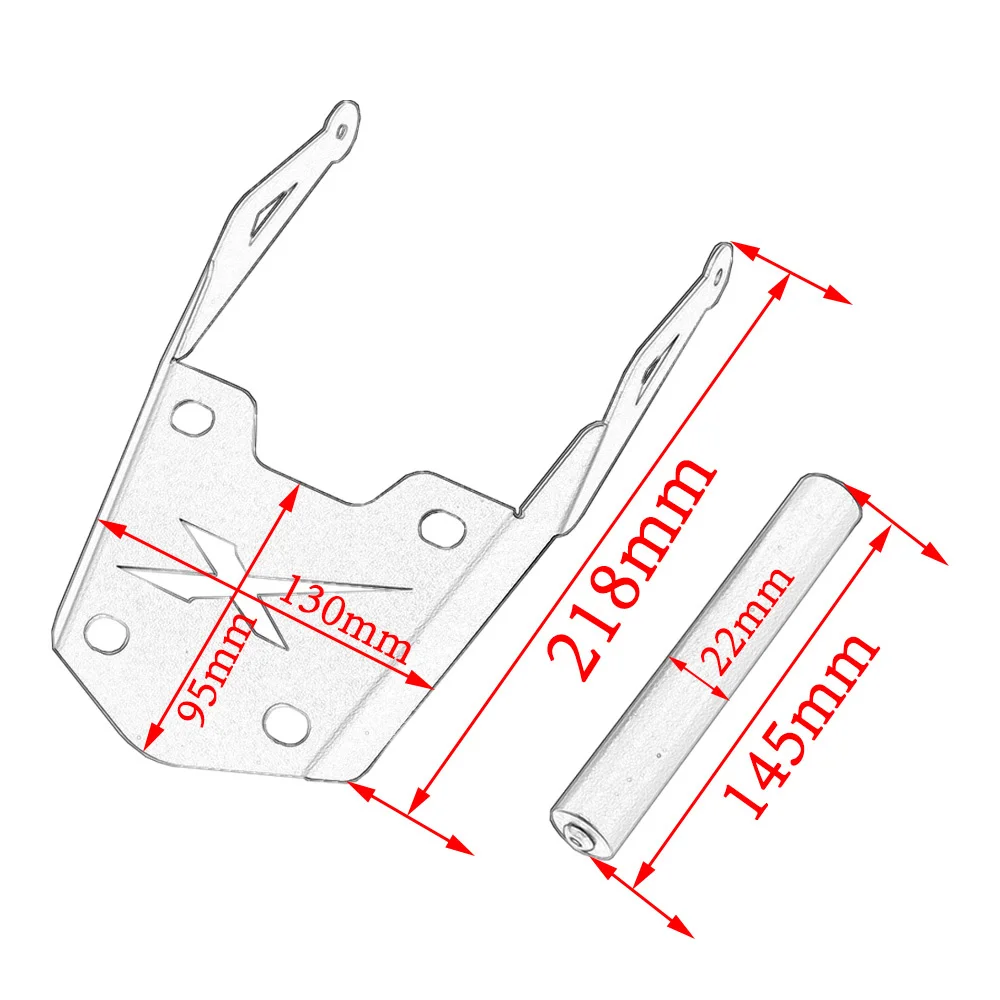 Мотоциклетная Передняя барная стойка мобильный телефон GPS Кронштейн держатель