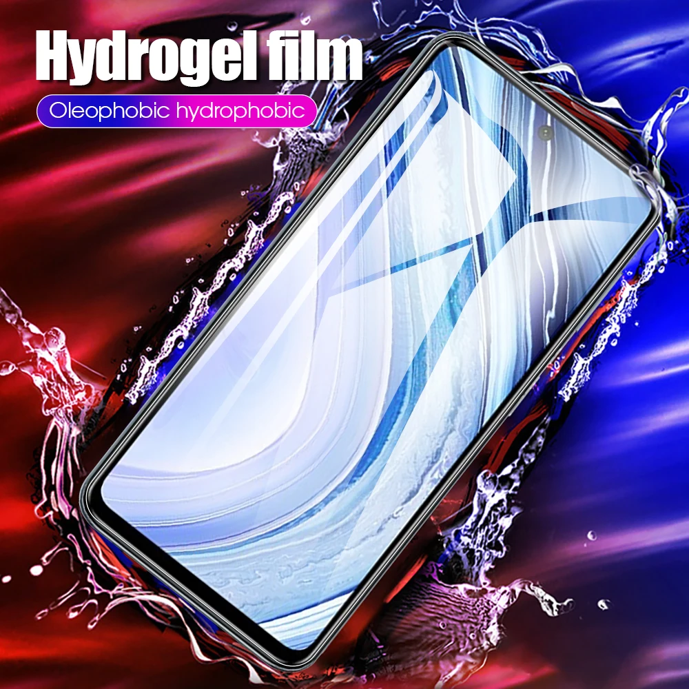 Гидрогелевая пленка для объектива камеры Xiaomi Защитная экрана Poco F2 Pro Redmi Note 9 8 7 8T 8A