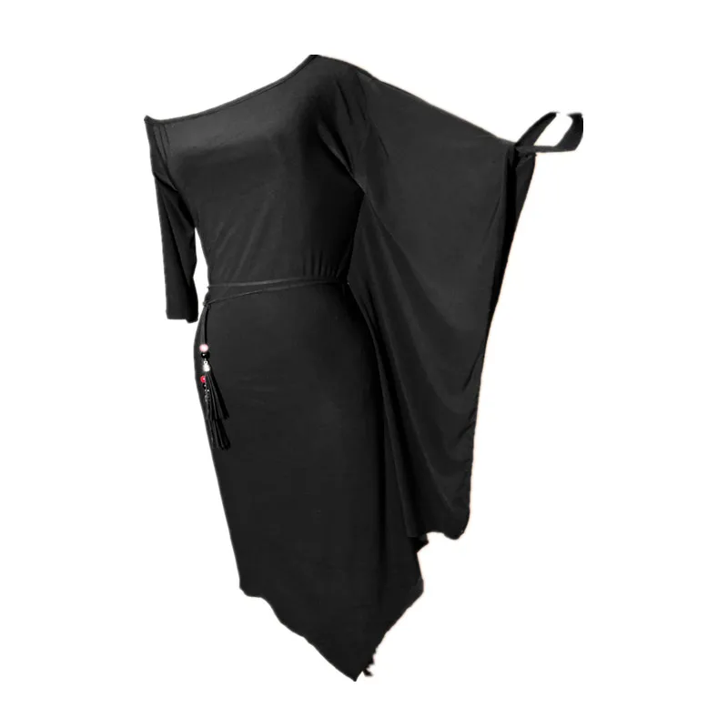 Женская юбка для латиноамериканских танцев черные тренировочные костюмы с