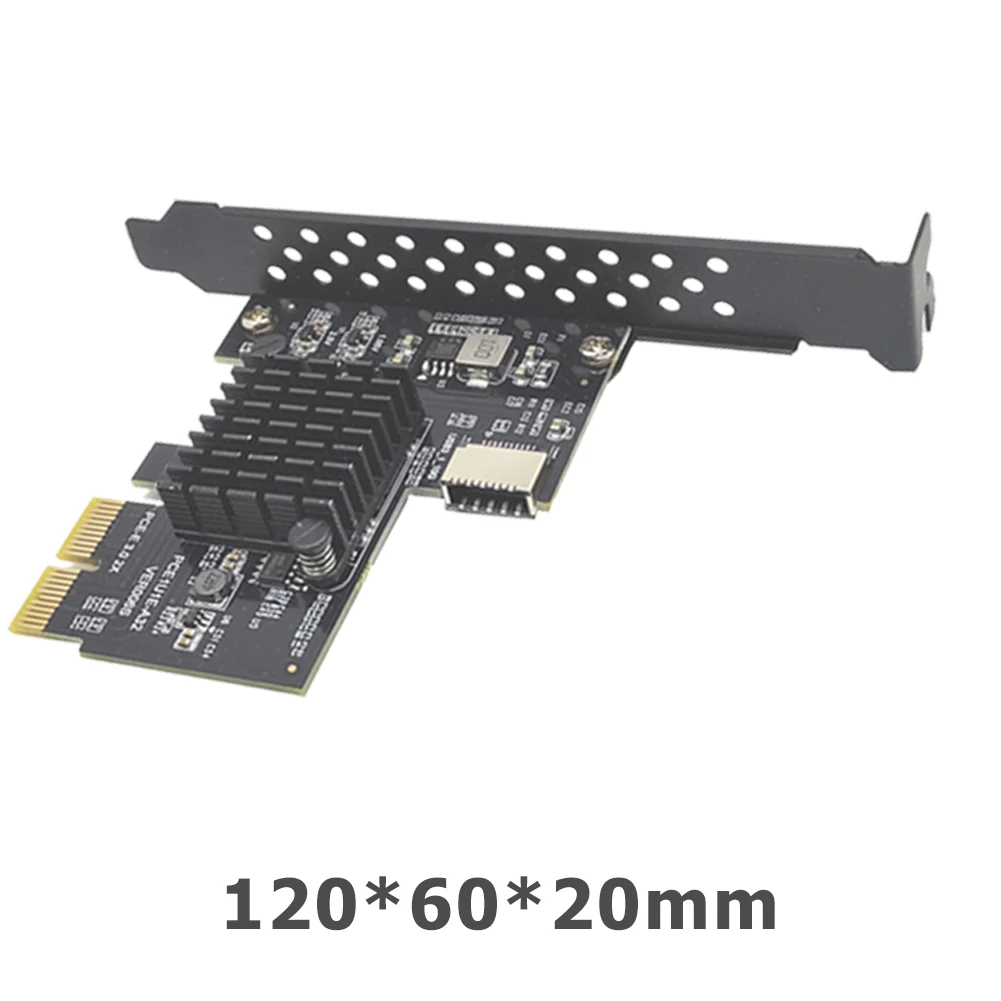 ASM3142 чип 10 Гбит/с USB3.1 Тип E 20pin Райзер USB2.0 PCI-E 3 0 X2 X4/X8/X16 Слоты адаптер для Windows XP/Win 7/Win
