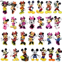 disney fashion cute all match thin cloth stickers clothes ripped tops repair decorative patches stickers sequins mickey stickers