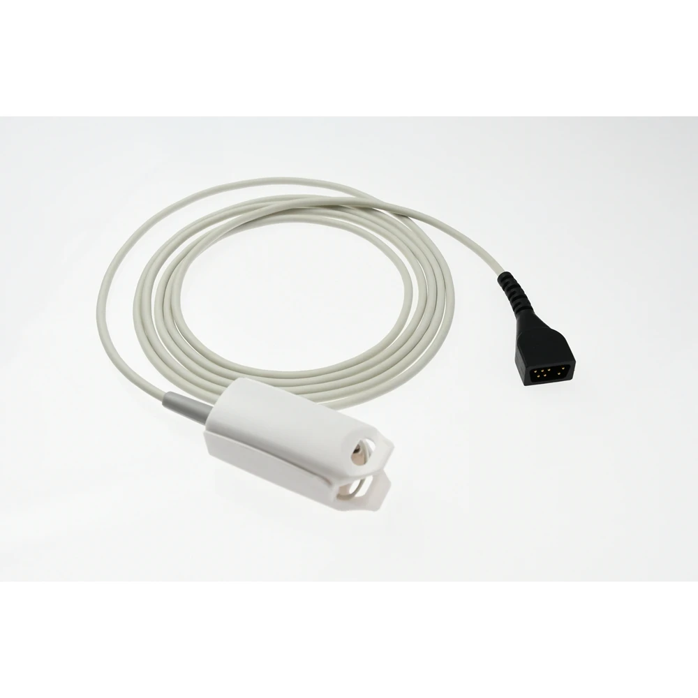

Reusable SPO2 Sensor Long Cable Adult Child Neonate Finger Clip For NONIN,7pin