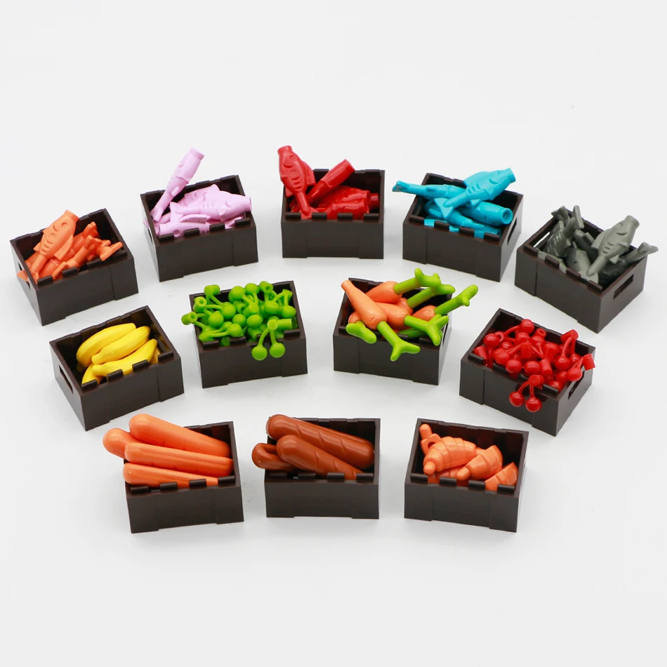 Конструктор Друзья еда|Блочные конструкторы| |