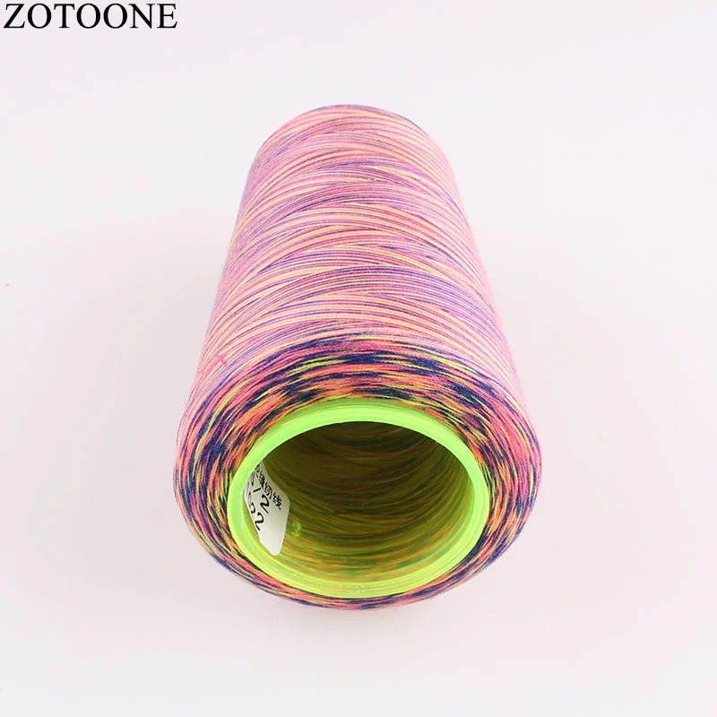 Набор цветных ниток для швейной машинки ZOTOONE аксессуары шитья сделай сам|Швейные