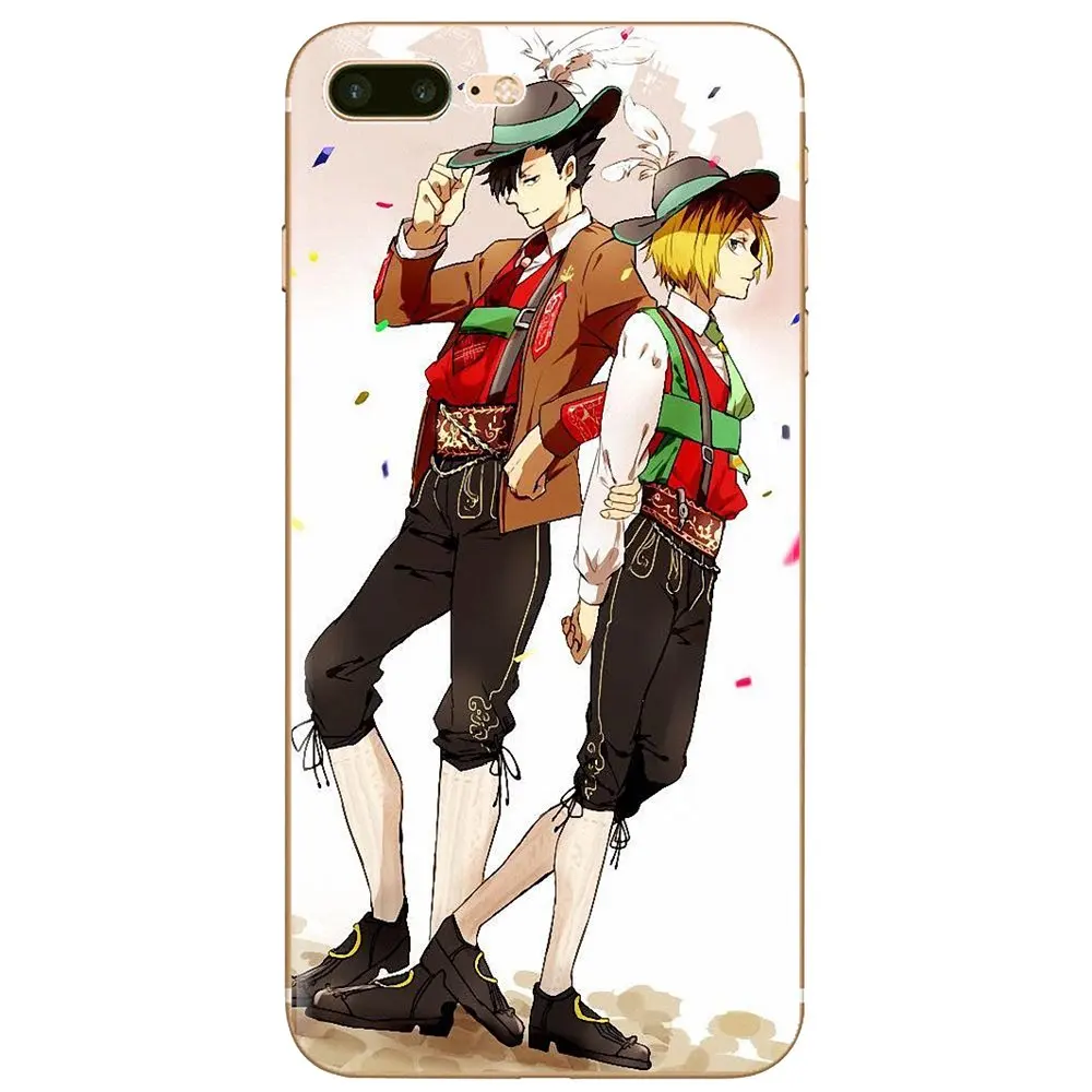 TPU Silicone Case Kenma Kozume of Haikyuu Anime Print For iPhone 11 Pro 4 4S 5 5S SE 5C 6 6S 7 8 X XR XS Plus Max iPod Touch | Мобильные